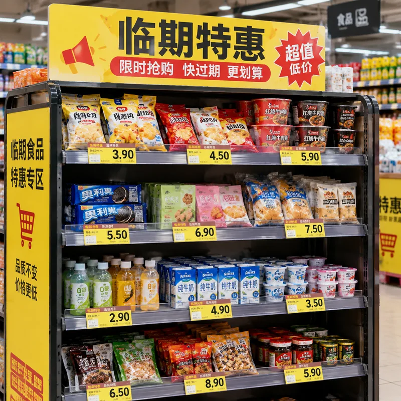 临期商品促销专用架 北京称重体验区货架
